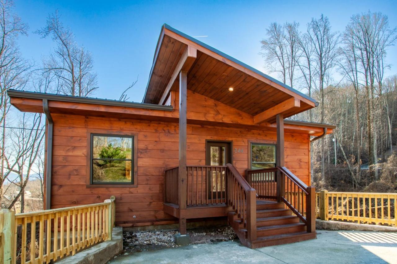 Brand New Build Cozy Cottage With Mountain View Gatlinburg Extérieur photo
